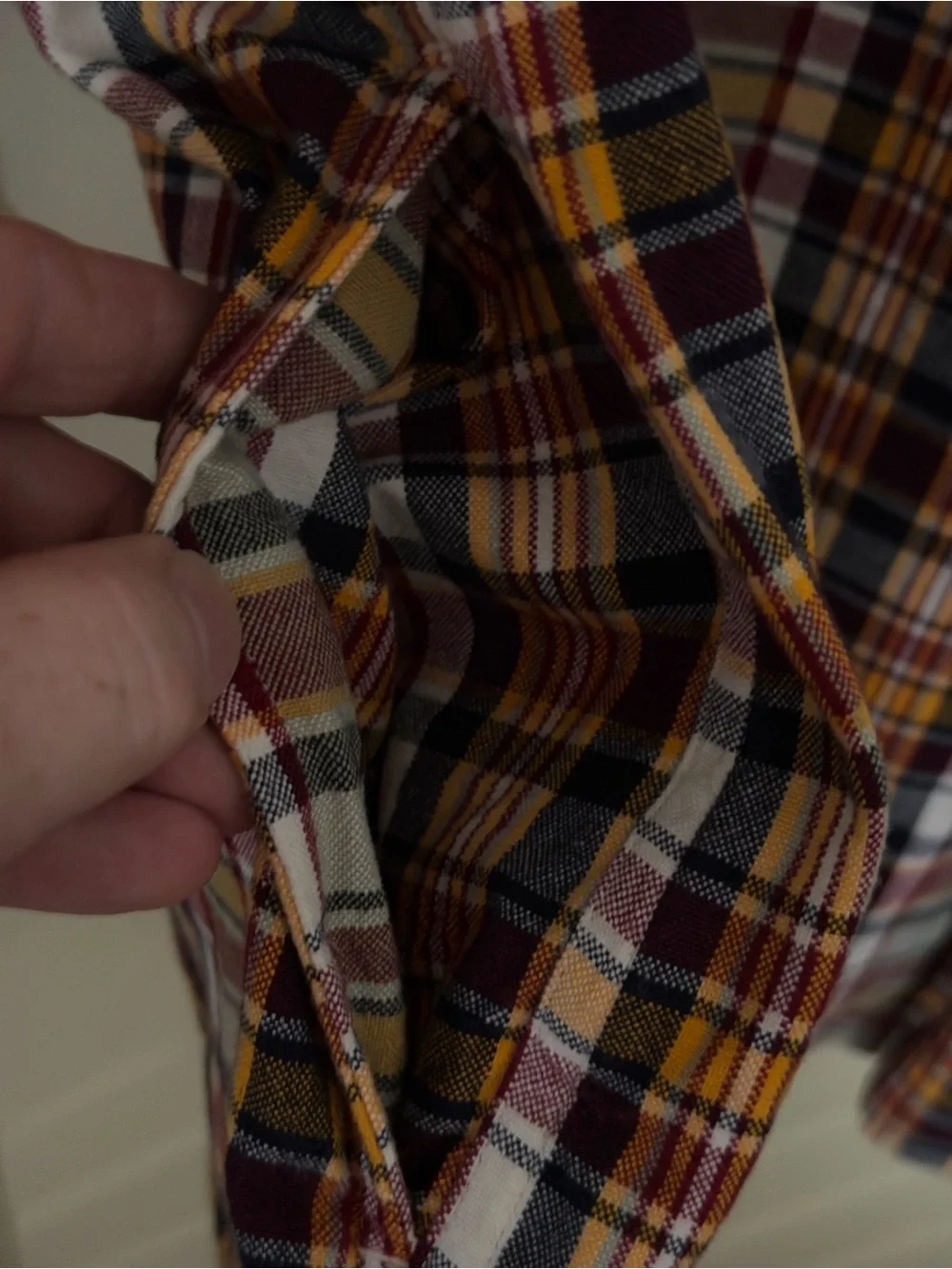 J. Crew Men's Half-zip Popover Shirt Jacket Madras Plaid Men’s Medium